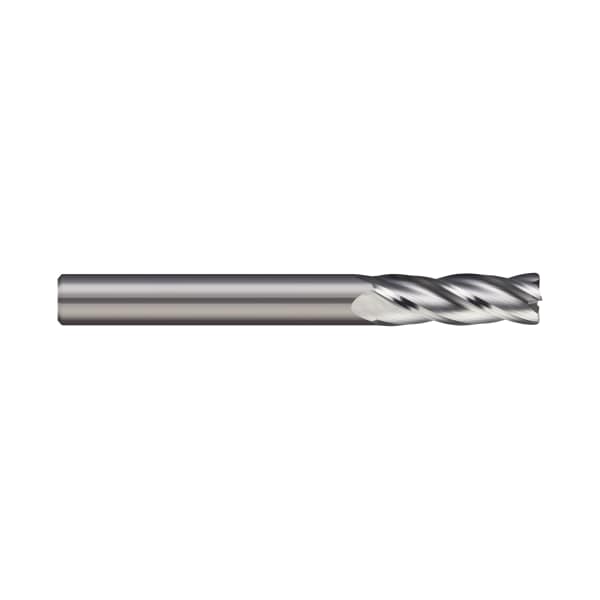 Carb End Mill, 5/8 In, 2FL, CC, Uncoated
